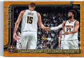 2025-26 Topps #286 5280!: Championship Duo Leads Nuggets /50