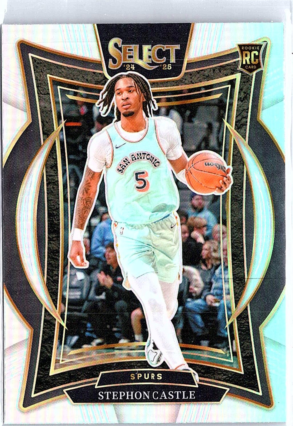 2024-25 Panini Select #72 Stephon Castle Silver