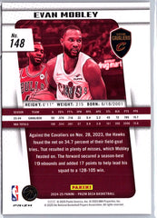 2024-25 Panini Prizm Deca #148 Evan Mobley Orange #/49