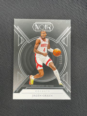 2024-25 Panini Noir #22 Jalen Green #/99