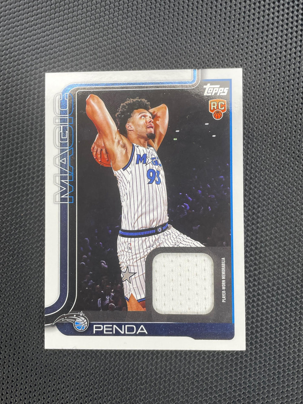 2025-26 Topps #FRO-NP Noah Penda Flagship Real One Relics