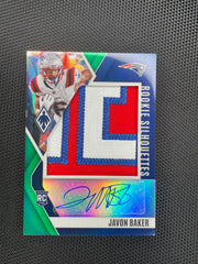 2024 Panini Phoenix #RS-JBR Javon Baker Rookie Silhouettes Green #/25