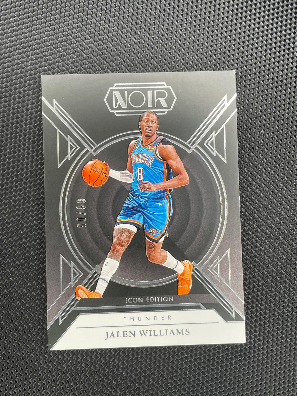 2024-25 Panini Noir #110 Jalen Williams #/99