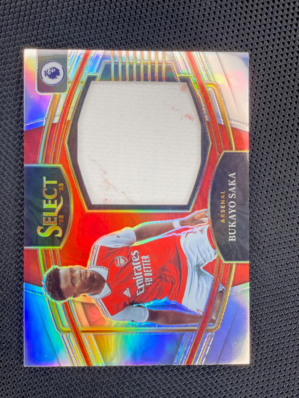 2022-23 Panini Select Premier League #JS-BSA Bukayo Saka Jumbo Swatches