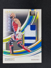 2022 Panini Immaculate Collection WWE #SM-RCT Ricochet Standout Memorabilia Gold #/10