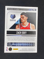 2024-25 Panini Silhouette #93 Zach Edey Blue #/99