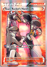 Team Rocket's Handiwork (Full Art) Ultra Rare XY - Fates Collide 124/124 NM
