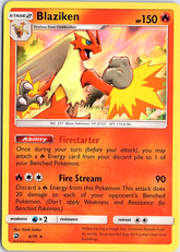 Blaziken Holo Rare Dragon Majesty 6/70 NM