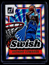 2024-25 Donruss - Swish Anthony Edwards 18 Basketball /99