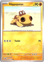 Hippopotas (Master Ball Pattern) Common SV: Prismatic Evolutions 052/131 NM