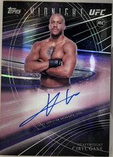 Ciryl Gane Topps Midnight UFC - Horizon Signatures HZS-CG NM