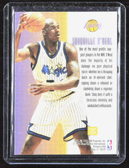1996-97 Ultra Shaquille O'Neal 135 Basketball Los Angeles Lakers