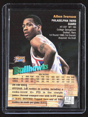 1997-98 Finest Allen Iverson 57 Basketball Philadelphia 76ers