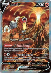 Entei V Ultra Rare SWSH: Crown Zenith: Galarian Gallery GG36/GG70 NM