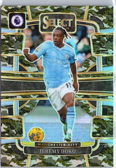 2023-24 Panini Select Premier League - Camo #63 Jeremy Doku #/175