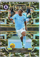 2023-24 Panini Select Premier League - Camo #63 Jeremy Doku #/175