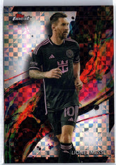 2024 Finest MLS #10 Lionel Messi Checkerboard Refractor