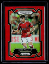 Neco Williams Panini Prizm Premier League - Red 247 NM