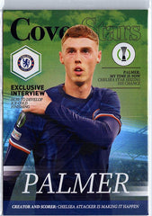 2024-25 Topps UEFA Club Competitions #CS-15 Cole Palmer Cover Stars Gold Foil #/50
