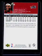 LeBron James Upper Deck 31 NM