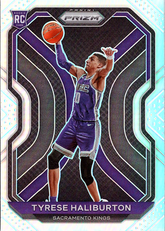 Tyrese Haliburton Panini Prizm - Silver Prizms 262 NM