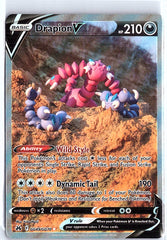 Drapion V Ultra Rare Crown Zenith: Galarian Gallery GG49/GG70 NM