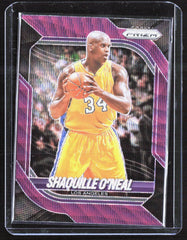 2025-26 Panini Prizm - Purple Wave Prizm Shaquille O'Nea Los Angeles Lakers