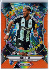 2024-25 Panini Prizm Premier League #1 Joelinton Kaleidoscopic Orange #/25