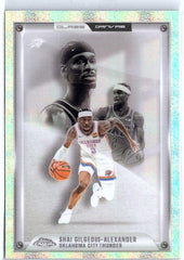 2025-26 Topps Chrome #GC-4 Shai Gilgeous-Alexander Glass Canvas