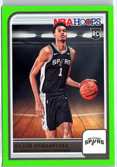 2023-24 Hoops #277 Victor Wembanyama Neon Green