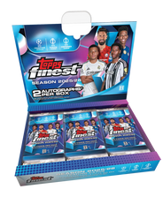 2025/26 Topps UEFA Club Competitions Finest Soccer Hobby Box