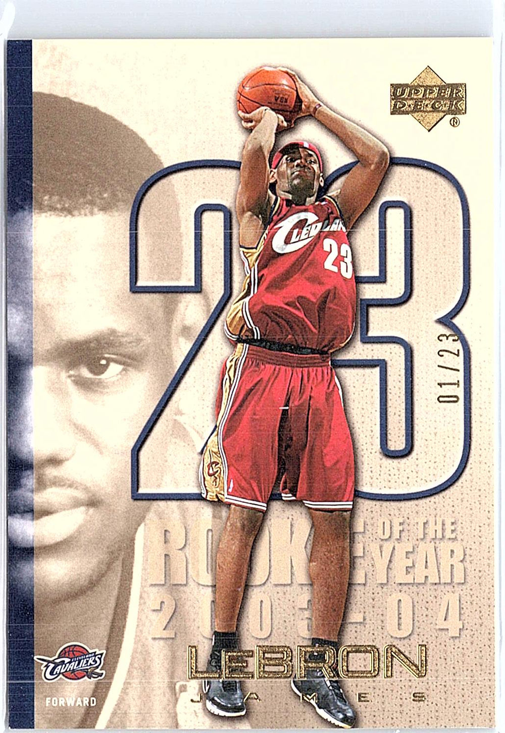 2005-06 Upper Deck #LJ14 LeBron James LeBron James Gold #/23