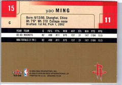 2003-04 Fleer Genuine Insider #15 Yao Ming