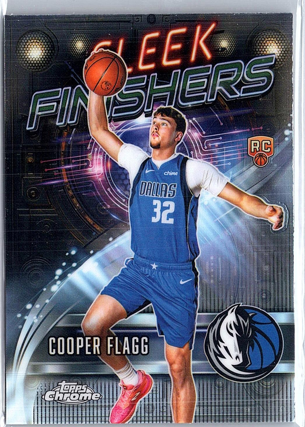 2025-26 Topps Chrome #SF-21 Cooper Flagg Sleek Finishers