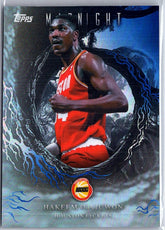 2025-26 Topps Midnight #NS-16 Hakeem Olajuwon Night Shade