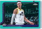 2025-26 Topps Chrome #238 Lauri Markkanen Teal Refractor #/299