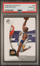 2005 Sp Authentic #38 Kobe Bryant PSA 10