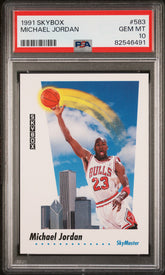 1991 Skybox #583 Michael Jordan PSA 10
