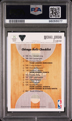 1991 Upper Deck #75 Michael Jordan Bulls Checklist PSA 10
