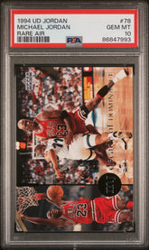 1994 Upper Deck Mj Rare Air #78 Michael Jordan Rare Air PSA 10
