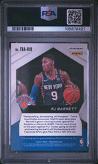 2020 Panini Prizm Fast Break Autographs #FBARJB Rj Barrett Fast Break Autographs PSA 10