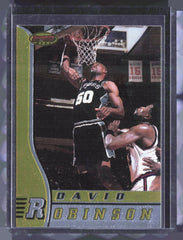 1996-97 Bowman's Best David Robinson 69 Basketball San Antonio Spurs