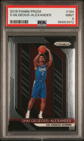 2018 Panini Prizm #184 S.Gilgeous-Alexander PSA 9
