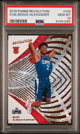 2018 Panini Revolution #103 S.Gilgeous-Alexander PSA 10