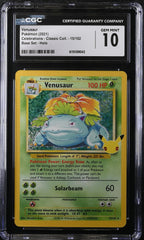 2021 Celebrations - Classic Coll. #15/102 Venusaur CGC 10
