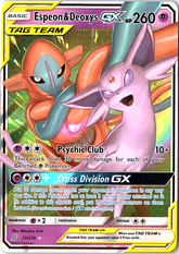 Espeon & Deoxys GX Ultra Rare SM - Unified Minds 72/236 NM