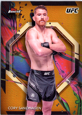 Cory Sandhagen Topps Finest UFC - Gold 21 NM