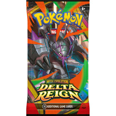 Pokemon TCG Mega Evolution Delta Reign booster pack art
