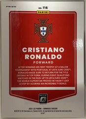Cristiano Ronaldo Donruss - Optic Holo 116 NM (Back)