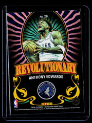 Anthony Edwards Panini Revolution - Revolutionary 28 NM